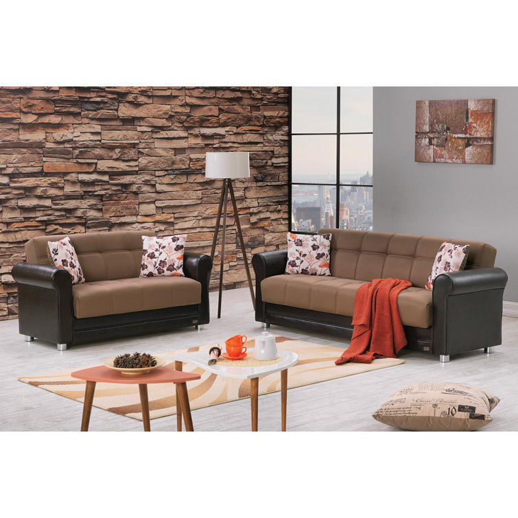 Latitude Run® Meehan Sleeper Living Room Set & Reviews Wayfair